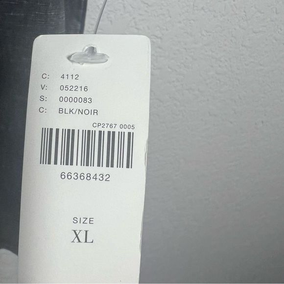 New Anthropologie Pilcro Womens Sustainable Roll-Sleeve Tank Top Size XL Black - Picture 2 of 8